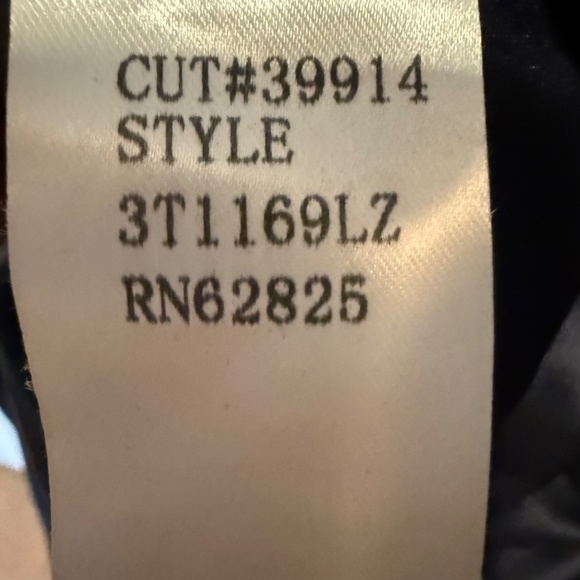 Tadashi Shoji Sequin Navy Blue Sequin Mesh Evening Gown Maxi Dress Size 2 - Picture 15 of 16